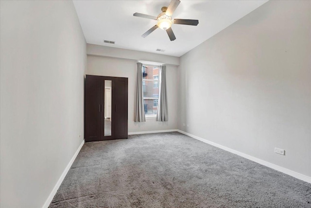 1910 S State St Unit 231, Chicago, IL 60616 - carpeted empty room with a ceiling fan and baseboards