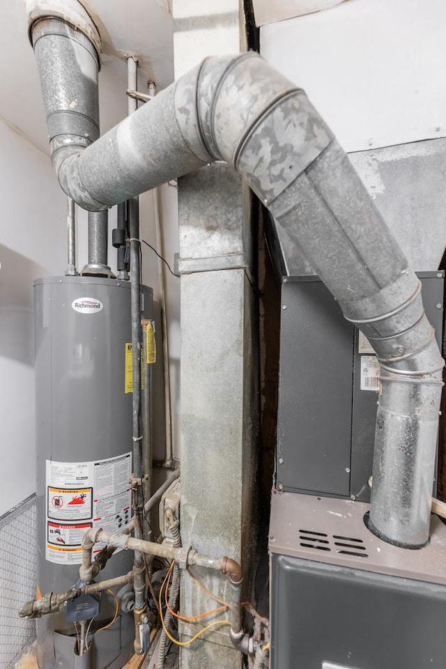 utilities with gas water heater
