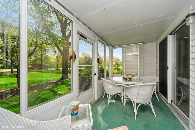 803 Persimmon Ln Unit A, Mount Prospect, IL 60056 - view of sunroom / solarium
