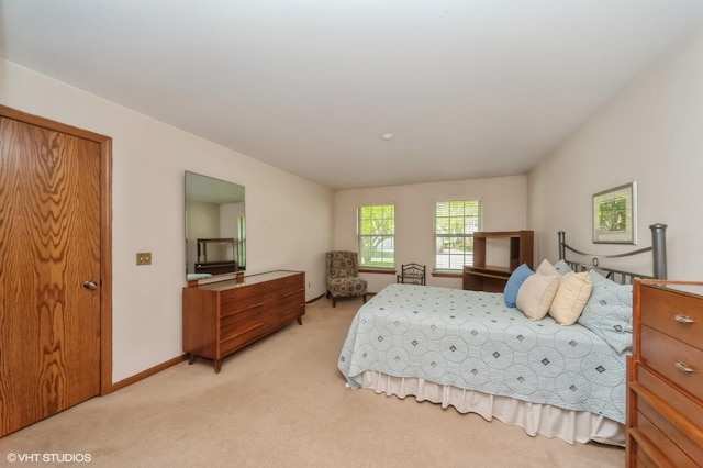 803 Persimmon Ln Unit A, Mount Prospect, IL 60056 - bedroom featuring light carpet and baseboards