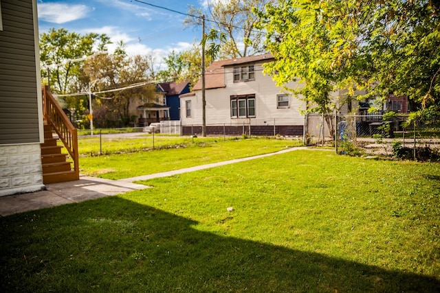 118 W 118th St, Chicago, IL 60628 - view of yard with stairs