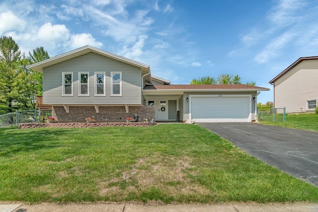 424 Falcon Ridge Way, Bolingbrook, IL 60440 - tri-level home with driveway and a garage