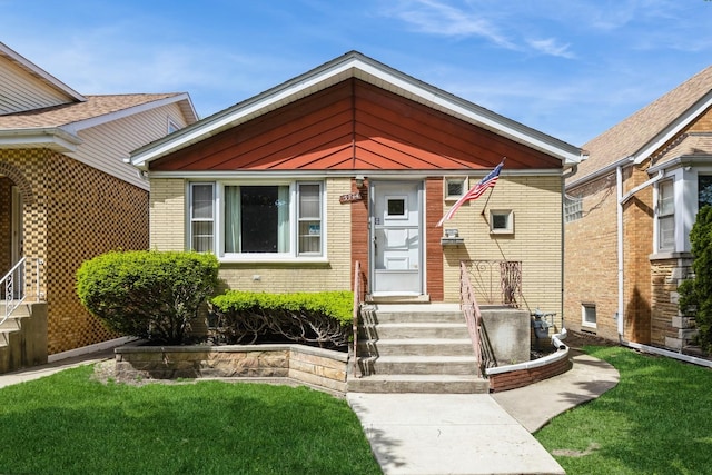 3714 S 58th Ave, Cicero, IL 60804 - view of front of house with a front lawn and brick siding