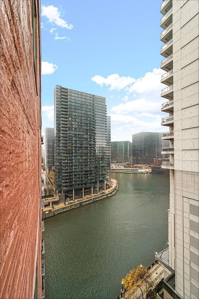 water view with nearby urban area