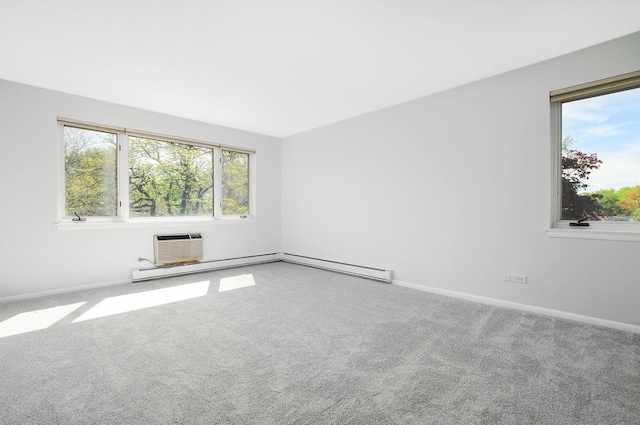 2700 E Bel Aire Dr Unit 304, Arlington Heights, IL 60004 - carpeted spare room with baseboards and a wall unit AC