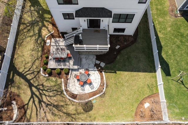 5233 Carpenter St, Downers Grove, IL 60515 - aerial view of property and surrounding area