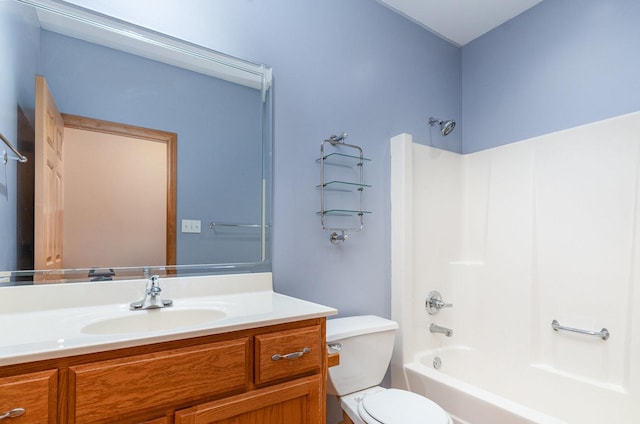 1073 Hawthorne Ave, Beecher, IL 60401 - full bath with vanity, toilet, and washtub / shower combination