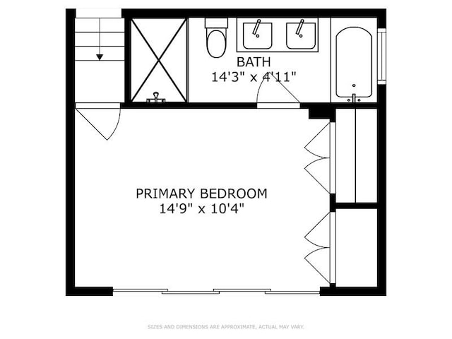 1018 N Honore Ave Unit C, Chicago, IL 60622 - property floor plan