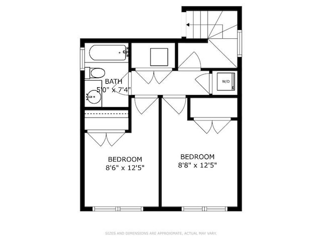 1018 N Honore Ave Unit C, Chicago, IL 60622 - property floor plan