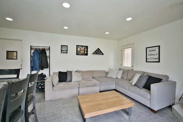 5025 Jerome Ave, Skokie, IL 60077 - carpeted living area with recessed lighting
