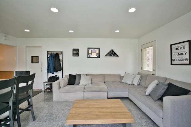 5025 Jerome Ave, Skokie, IL 60077 - living room featuring recessed lighting