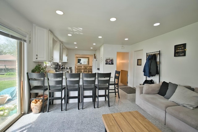 5025 Jerome Ave, Skokie, IL 60077 - living room featuring recessed lighting