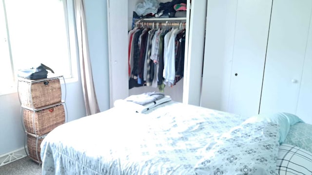 3407 Fountainbleau Dr, Hazel Crest, IL 60429 - carpeted bedroom featuring a closet