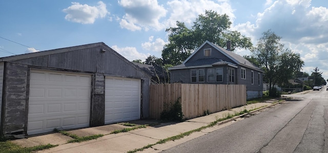 1128 N Hickory St, Joliet, IL 60435 - view of detached garage