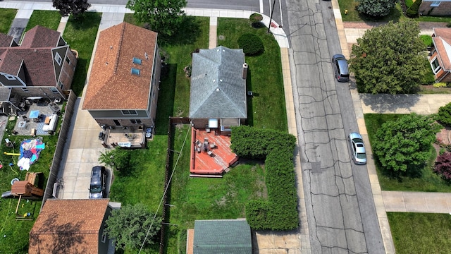 7657 N Osceola Ave, Niles, IL 60714 - aerial perspective of suburban area
