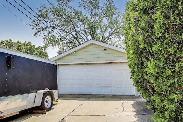 7657 N Osceola Ave, Niles, IL 60714 - view of detached garage
