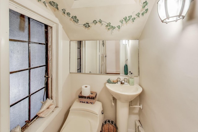 half bath with toilet