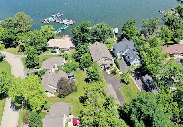 250 Whitney Rd, Lake Zurich, IL 60047 - aerial view of residential area with a large body of water