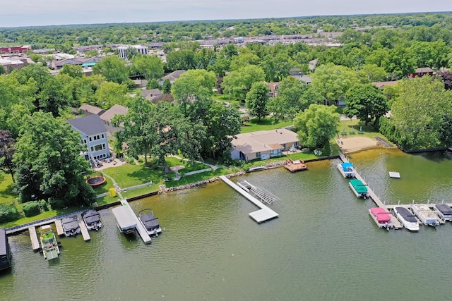 250 Whitney Rd, Lake Zurich, IL 60047 - aerial view of a nearby body of water and a tree filled landscape