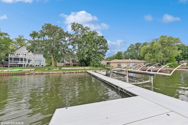 250 Whitney Rd, Lake Zurich, IL 60047 - dock featuring a water view