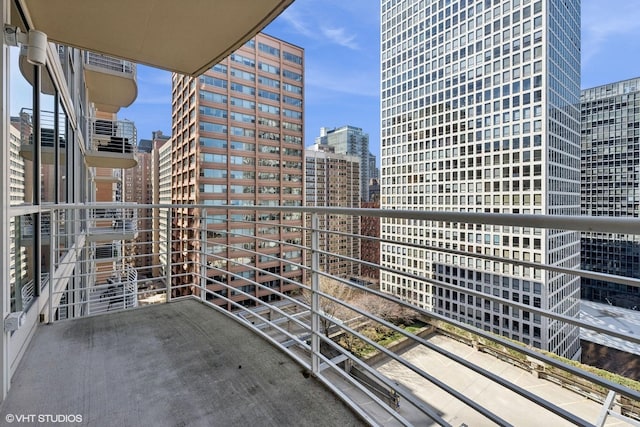 250 E Pearson St Unit 1306, Chicago, IL 60611 - balcony featuring a city view