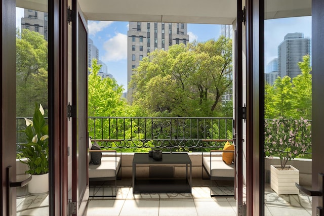 65 E Goethe St Unit 4N, Chicago, IL 60610 - balcony with a view of city
