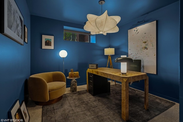 921 N Hoyne Ave Unit 1, Chicago, IL 60622 - home office with carpet