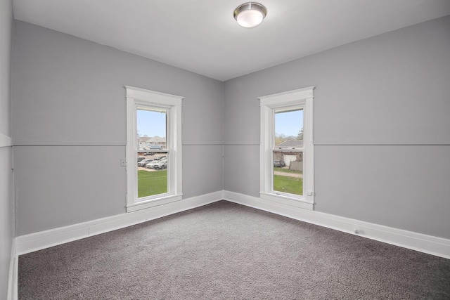 152 S Greenwood Ave, Kankakee, IL 60901 - carpeted spare room with plenty of natural light and baseboards