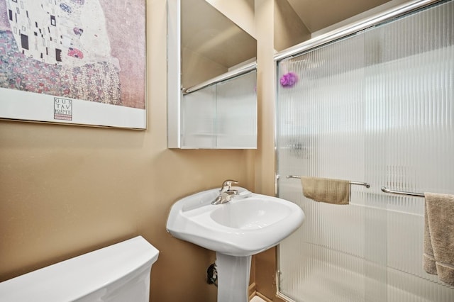 1251 Country Ln, Deerfield, IL 60015 - full bath with toilet and a stall shower