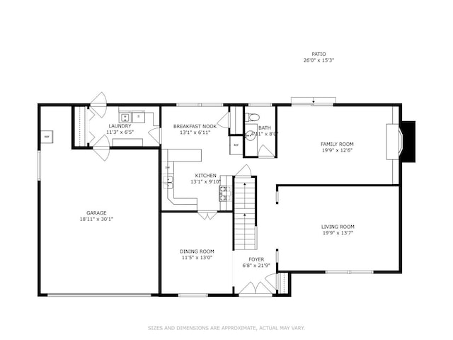 1251 Country Ln, Deerfield, IL 60015 - property floor plan