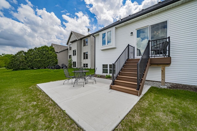 570 Sudbury Cir, Oswego, IL 60543 - view of patio / terrace