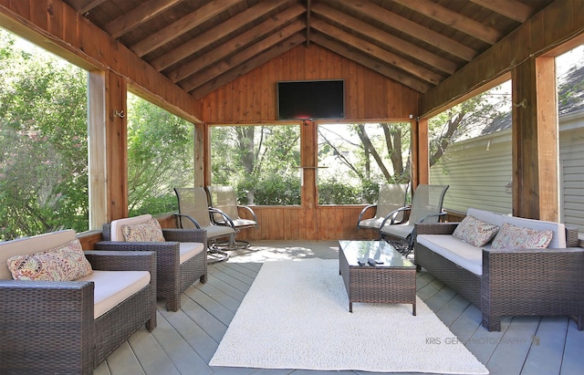 36708 Old Woods Trl, Gurnee, IL 60031 - deck with an outdoor living space