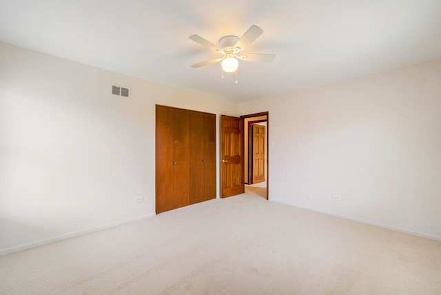 15540 Frances Ln, Orland Park, IL 60462 - spare room featuring carpet, ceiling fan, and baseboards