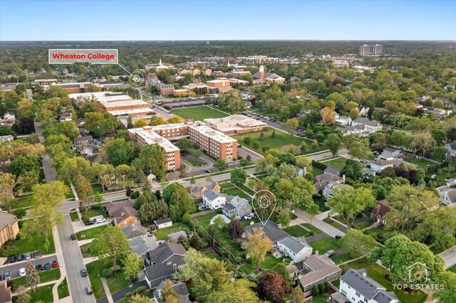 919 Santa Rosa Ave, Wheaton, IL 60187 - aerial view