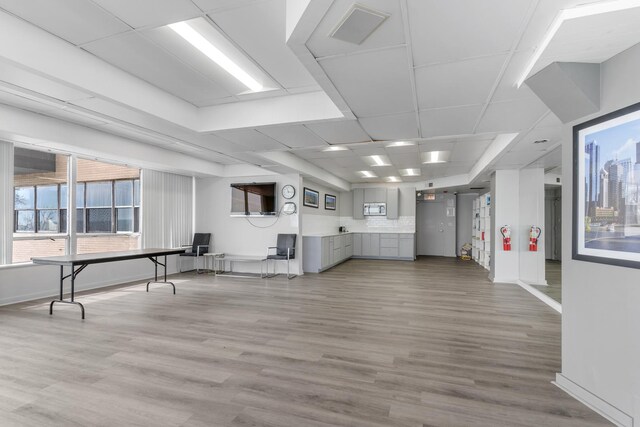 6301 N Sheridan Rd Unit 11D, Chicago, IL 60660 - misc room with wood finished floors and baseboards