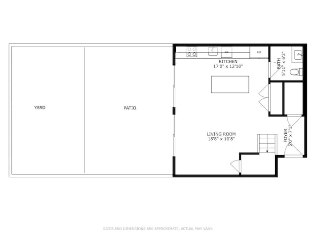 2130 W N Ave Unit 208, Chicago, IL 60647 - property floor plan