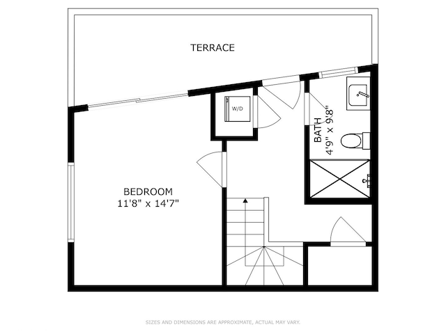 2130 W N Ave Unit 208, Chicago, IL 60647 - room layout