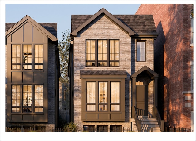2659 W Medill Ave, Chicago, IL 60647 - view of front of house with brick siding and roof with shingles