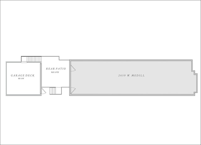 2659 W Medill Ave, Chicago, IL 60647 - property floor plan