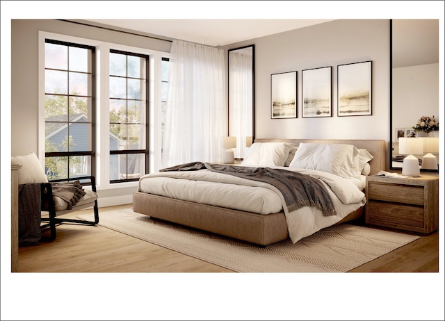2659 W Medill Ave, Chicago, IL 60647 - bedroom featuring wood finished floors