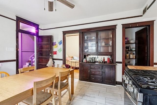 8548 S Manistee Ave, Chicago, IL 60617 - dining room with ceiling fan