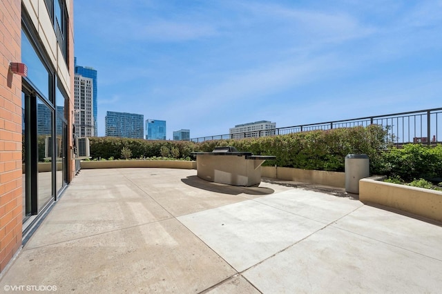 1160 S Michigan Ave Unit 3805, Chicago, IL 60605 - view of patio / terrace with a view of city