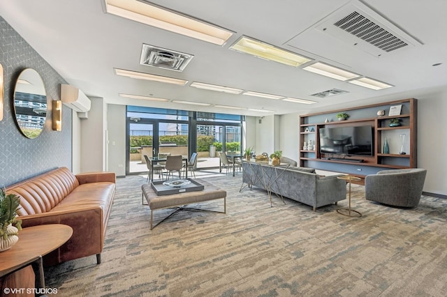 1160 S Michigan Ave Unit 3805, Chicago, IL 60605 - building lobby featuring wallpapered walls