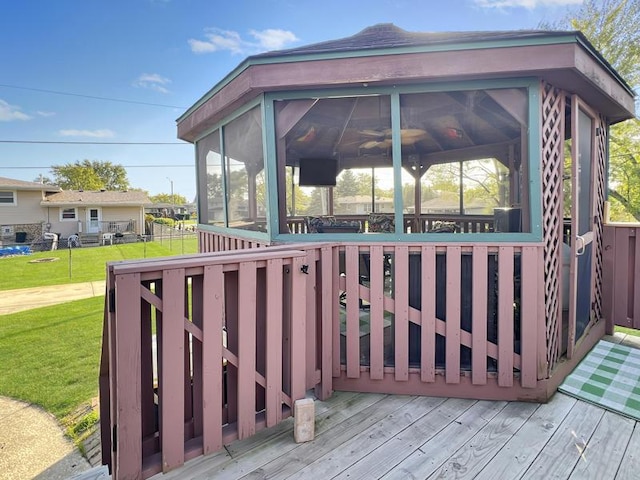 2919 193rd St, Lansing, IL 60438 - view of outbuilding featuring a sunroom