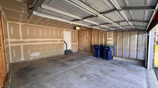 6409 Old Plank Blvd, Matteson, IL 60443 - garage with a garage door opener