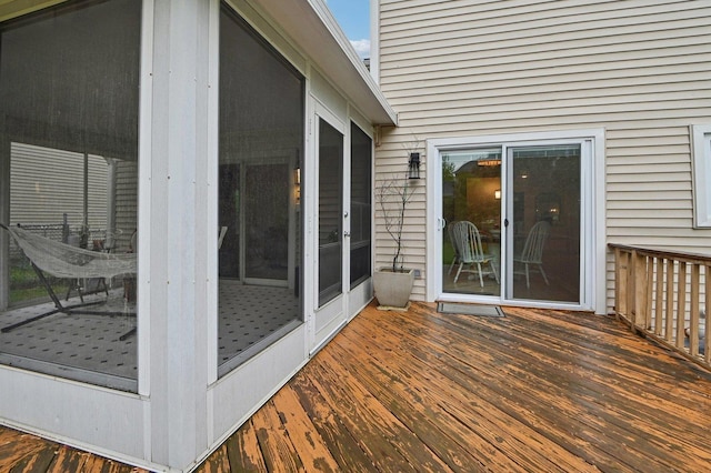 0N467 Cloos Ct, Winfield, IL 60190 - wooden terrace featuring a sunroom