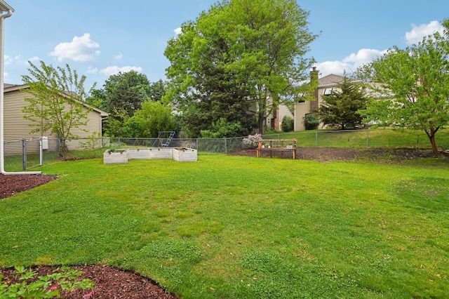 0N467 Cloos Ct, Winfield, IL 60190 - view of yard with a vegetable garden