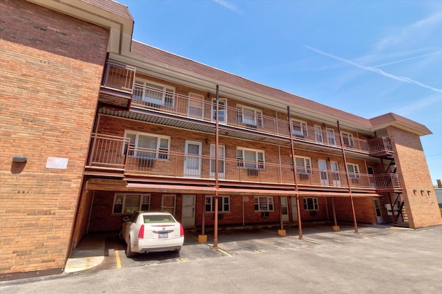 2334 N Harlem Ave Unit 3C, Elmwood Park, IL 60707 - view of apartment building / complex with covered parking