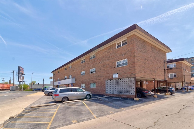 2334 N Harlem Ave Unit 3C, Elmwood Park, IL 60707 - view of property with uncovered parking