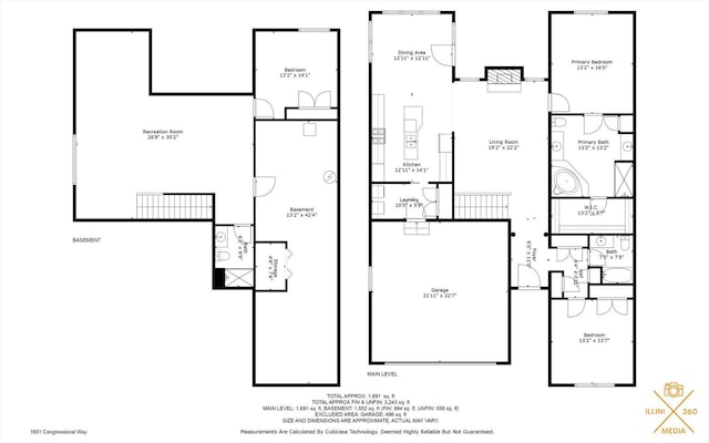 1601 Congressional Way, Champaign, IL 61822 - property floor plan
